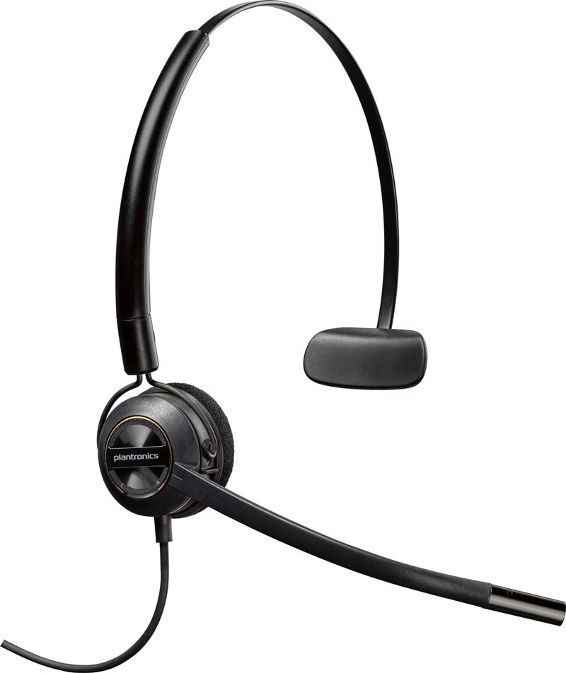 HP 783N7AA hoofdtelefoon/headset Bedraad oorhaak, Hoofdband, Neckband Kantoor/callcenter Zwart