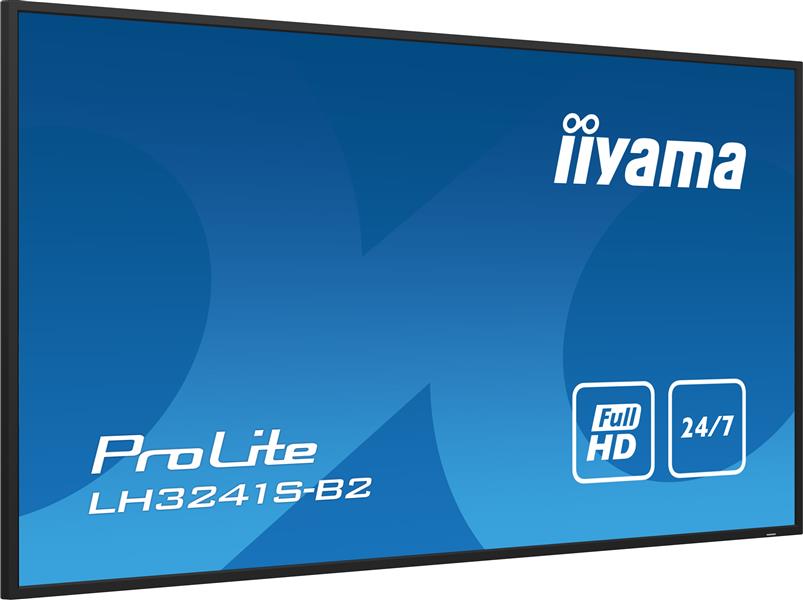 iiyama LH3241S-B2 beeldkrant Kiosk-ontwerp 80 cm (31.5"") LED 350 cd/m² Full HD Zwart 24/7