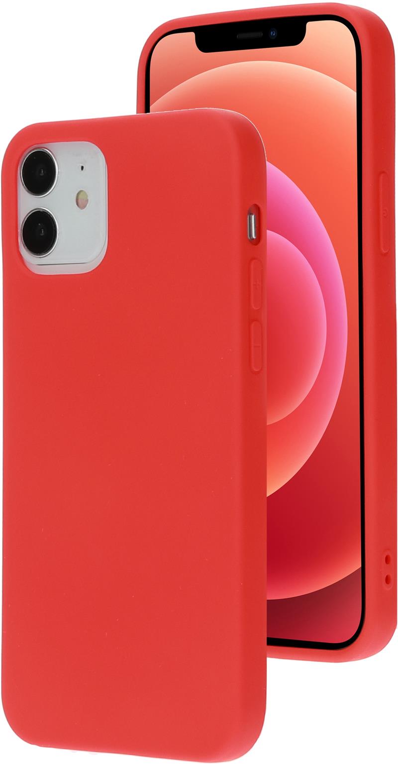 Mobiparts Silicone Cover Apple iPhone 12/12 Pro Scarlet Red