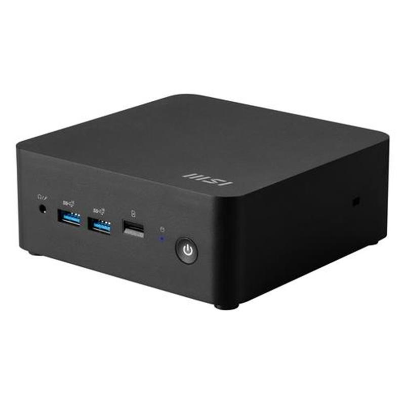 MSI Cubi NUC 13MQG-066BEU 0.84L sized PC Zwart i5-1345U Intel SoC