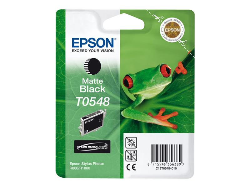 Epson inktpatroon Matte Black T0548 Ultra Chrome Hi-Gloss