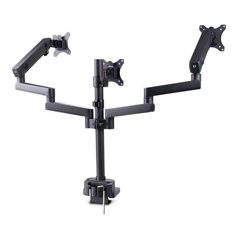 StarTech.com 3MP2AG-MONITOR-ARM flat panel bureau steun 68,6 cm (27"") Zwart