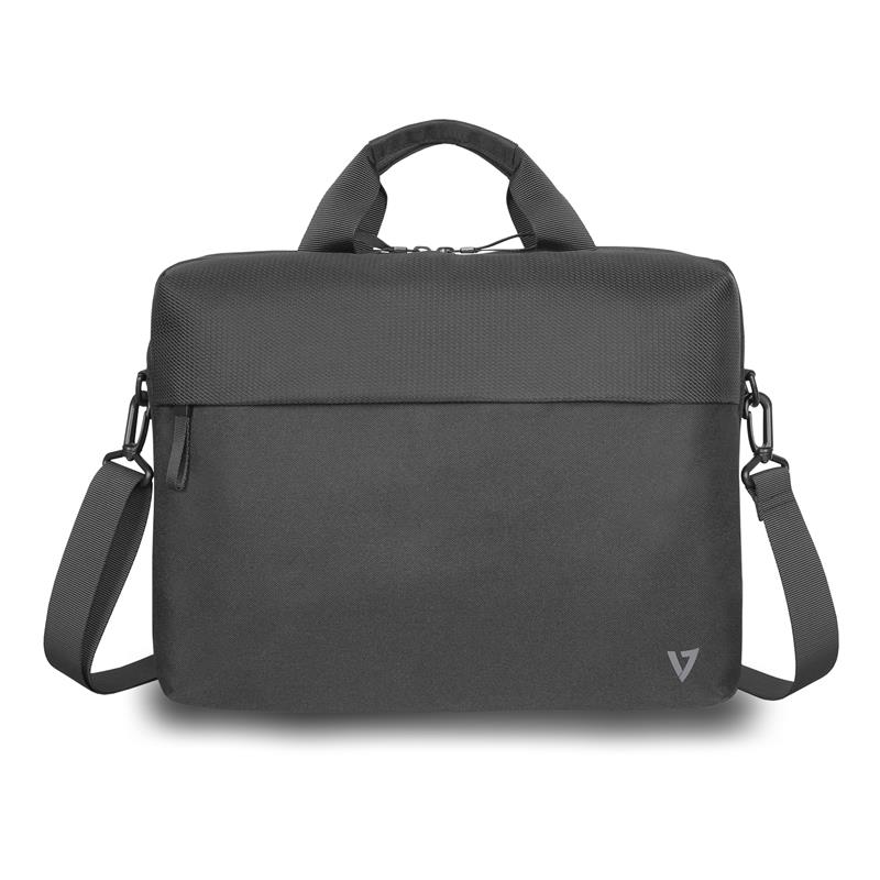 V7 CTP16-ECO2 laptoptas 39,6 cm (15.6"") Aktetas Zwart