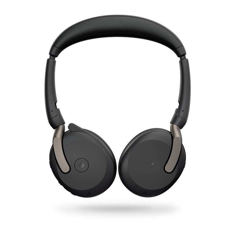 Jabra Evolve2 65 Flex Headset Bedraad en draadloos Hoofdband Kantoor/callcenter Bluetooth Zwart