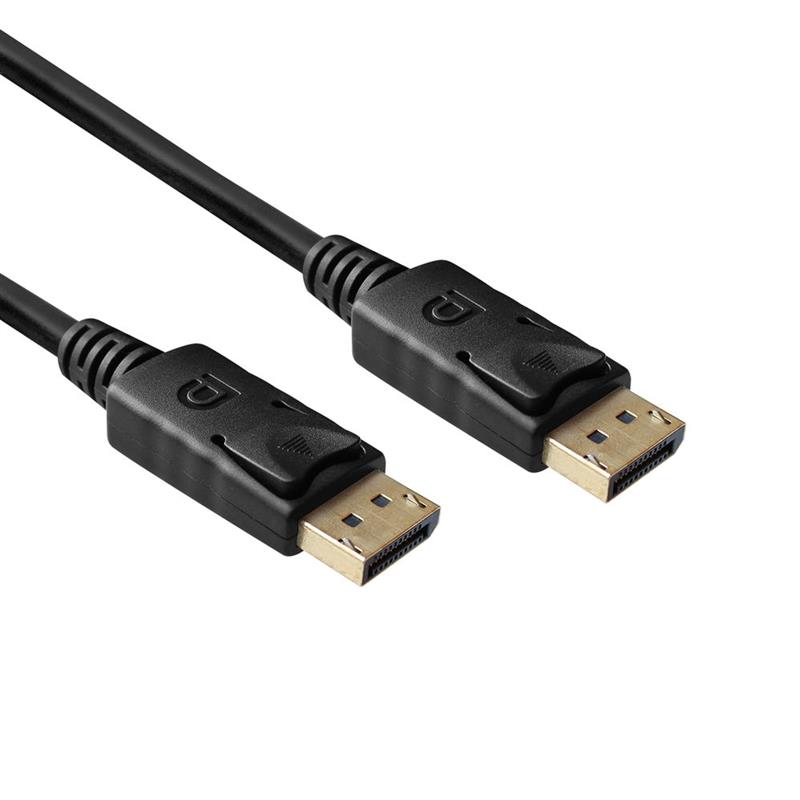 ACT AC3910 DisplayPort kabel 2 m Zwart