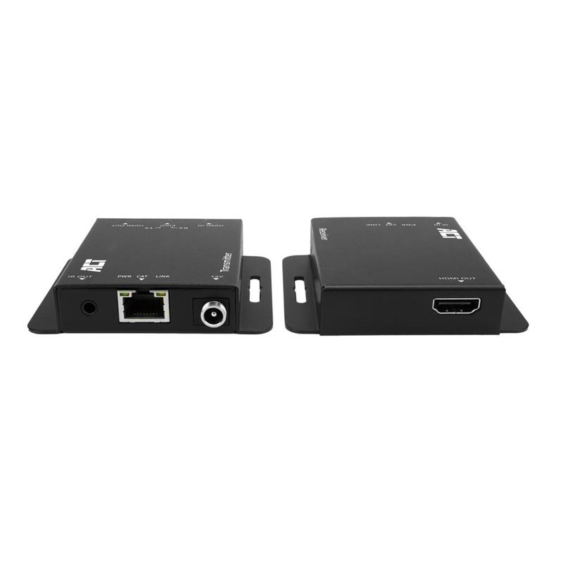 ACT AC7801 audio/video extender AV-zender & ontvanger Zwart