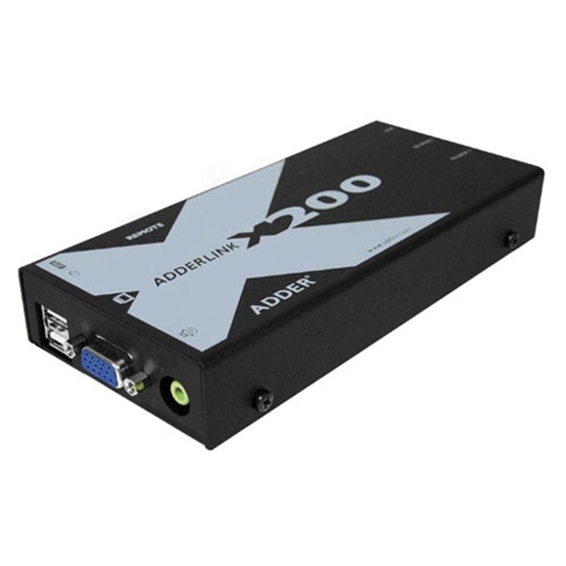Adder ADDERLink X200 VGA USB en audio KVM extender set tot 100 meter