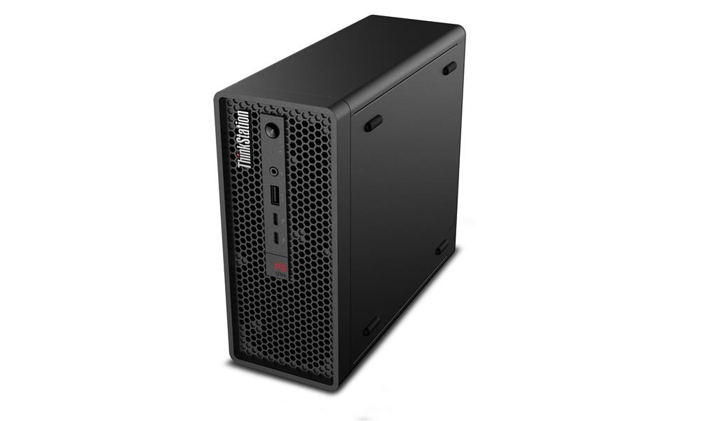 Lenovo ThinkStation P3 Ultra Intel® Core™ i7 i7-14700 16 GB DDR5-SDRAM 512 GB SSD Windows 11 Pro Mini Tower Workstation Zwart