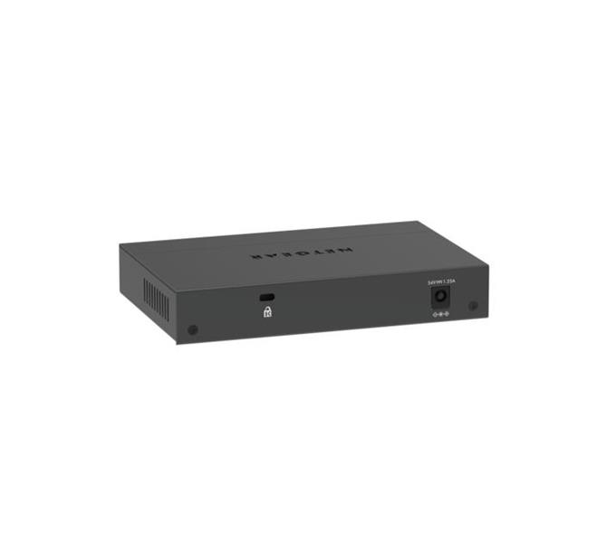 NETGEAR GS305Pv3 Unmanaged Gigabit Ethernet (10/100/1000) Power over Ethernet (PoE) Zwart