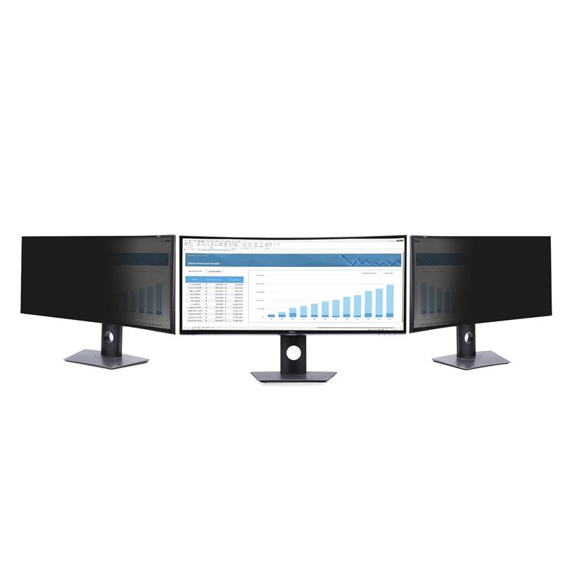 StarTech.com Privacy Filter voor Dell P3424WE Ultra-Wide 21:9 Curved Monitor, Dubbezijdige Filter Mat/Glanzend, Computer Monitor Screen Protector, TAA