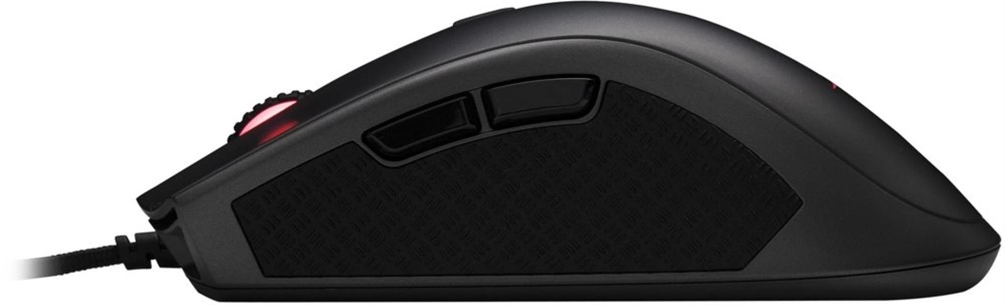 HP HyperX Pulsefire FPS Pro - Gaming Mouse (Gunmetal) muis Ambidextrous USB Type-A Optisch 16000 DPI
