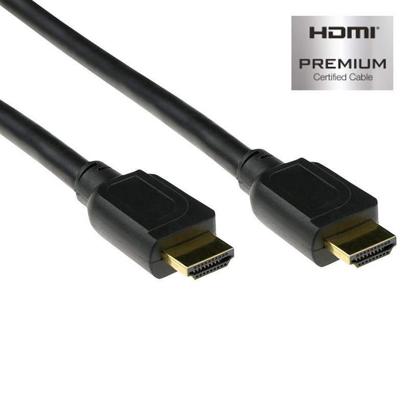 ACT AK3947 HDMI kabel 6,1 m HDMI Type A (Standaard) Zwart