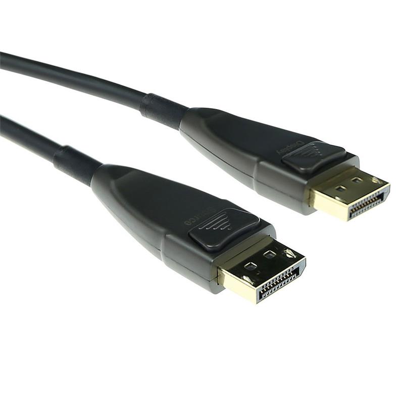 ACT AK4038 DisplayPort kabel 80 m Zwart