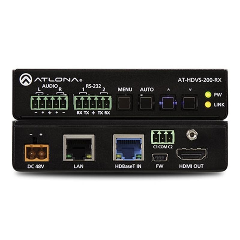 Atlona HDMI HDBaseT receiver scaler 100 meter