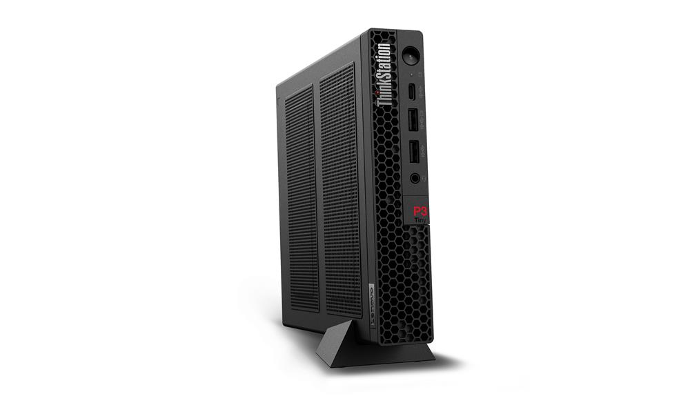 Lenovo ThinkStation P3 Intel® Core™ i7 i7-14700T 32 GB DDR5-SDRAM 1 TB SSD NVIDIA Quadro T1000 Windows 11 Pro Mini PC Zwart