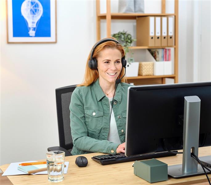 Trust HS-150 Headset Bedraad Hoofdband Kantoor/callcenter Zwart