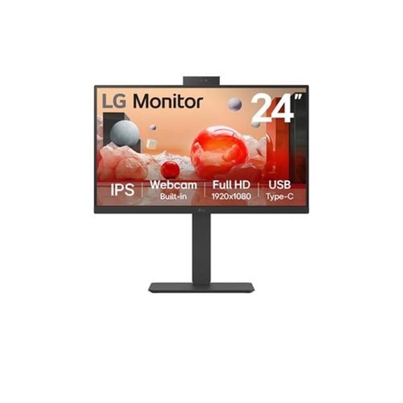 LG 24BA850-B computer monitor 60,5 cm (23.8"") 1920 x 1080 Pixels Full HD Zwart