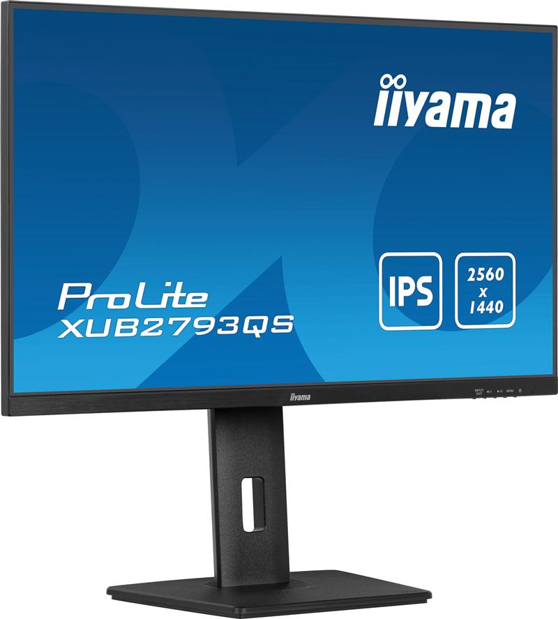 iiyama ProLite XU2793QS-B6 computer monitor 54,6 cm (21.5"") 2560 x 1440 Pixels Full HD LED Zwart