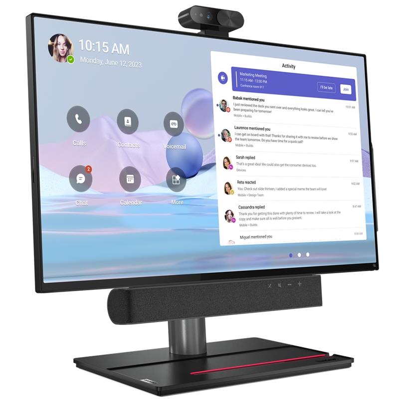 Lenovo ThinkSmart View Plus video conferencing systeem Ethernet LAN Gepersonaliseerde videovergaderingssysteem