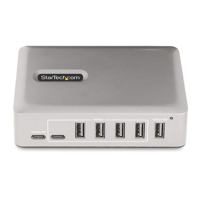 StarTech.com 10G5A2CS-USB-C-HUB interface hub USB 3.2 Gen 2 (3.1 Gen 2) Type-C 10000 Mbit/s Zilver