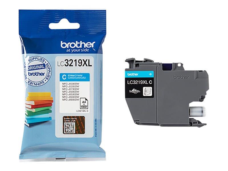 Brother LC-3219XLC inktcartridge Origineel Blauw