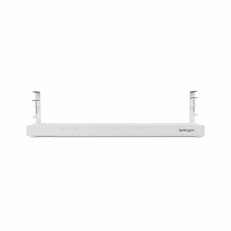 StarTech.com CALW-DESK-CABLE-TRAY kabelbeheersysteem Bureau Kabelgoot Wit 1 stuk(s)