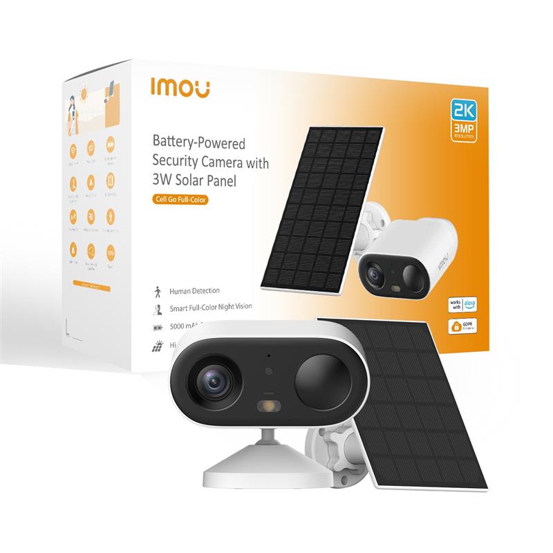 Imou Cell Go Full color Kit Bullet (shape) IP-beveiligingscamera Buiten 2304 x 1296 Pixels Plafond/muur