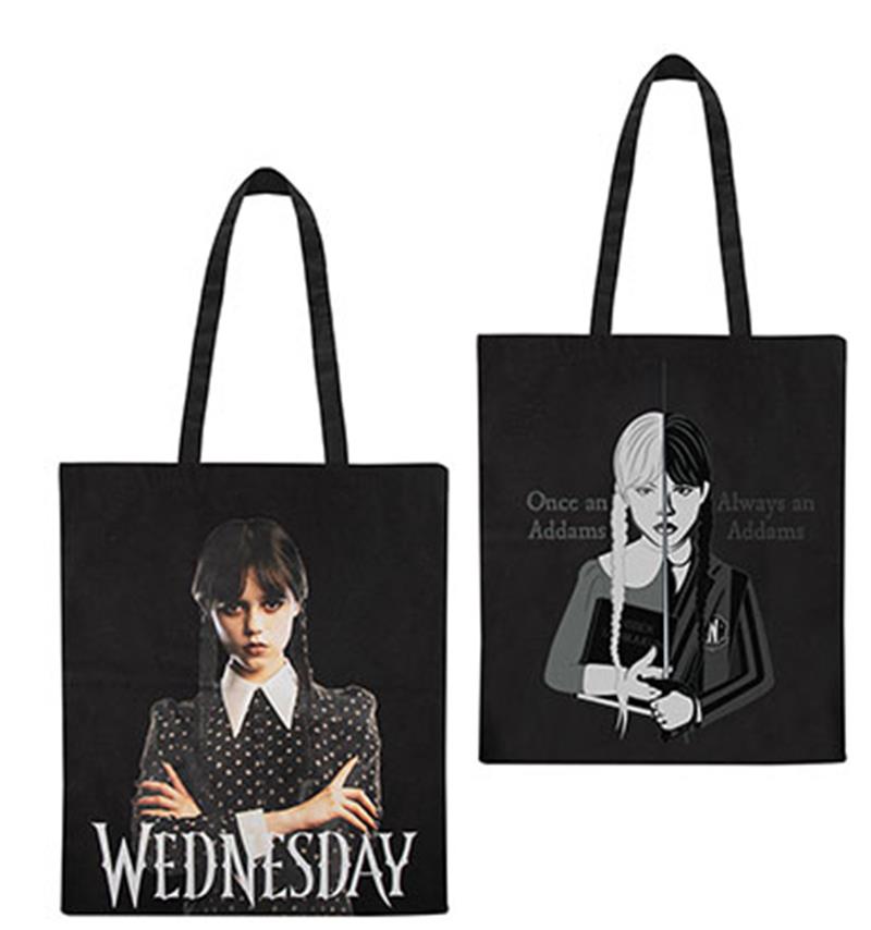 Konix TOTE BAG WEDNESDAY ADDAMS