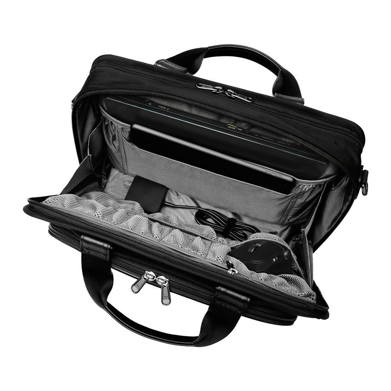 ASUS Vantage Briefcase 15.6 Leer, Polyester Zwart