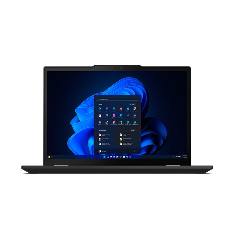 Lenovo ThinkPad X13 2-in-1 Intel Core Ultra 7 155U Hybride (2-in-1) 33,8 cm (13.3"") Touchscreen WUXGA 16 GB LPDDR5x-SDRAM 512 GB SSD Wi-Fi 6E (802.11