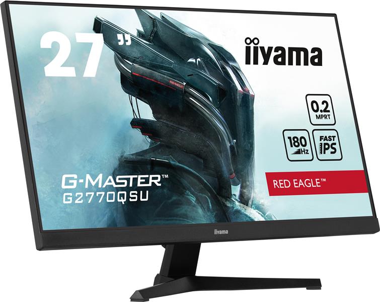 iiyama G-MASTER G2770QSU-B6 computer monitor 68,6 cm (27"") 2560 x 1440 Pixels Wide Quad HD LED Zwart