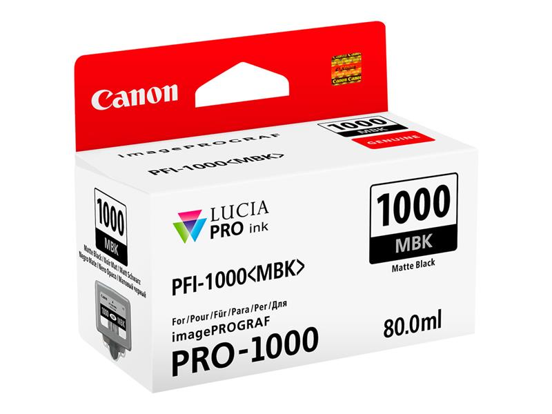 Canon PFI-1000 MBK Origineel Mat Zwart
