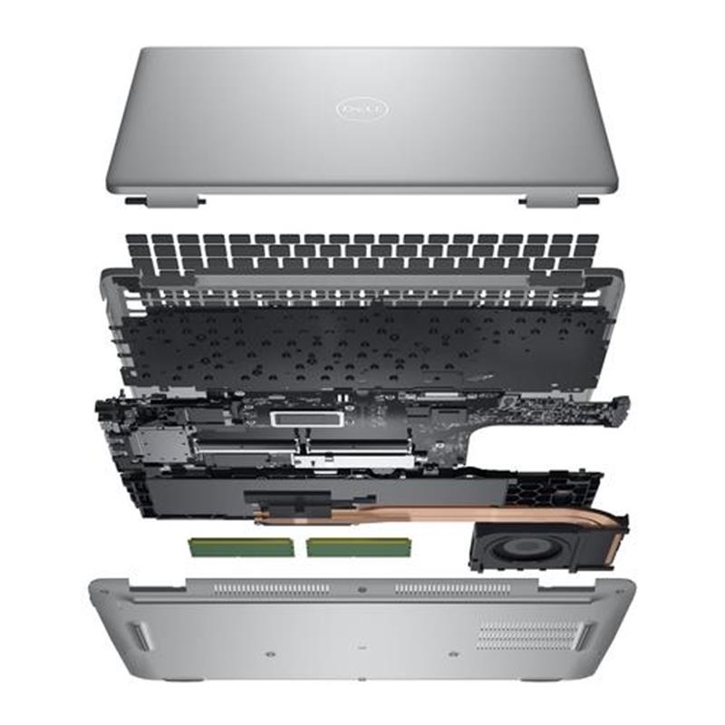 DELL Precision 3580 Mobiel werkstation 39,6 cm (15.6"") Full HD Intel® Core™ i7 i7-1370P 32 GB DDR5-SDRAM 1 TB SSD NVIDIA RTX A500 Wi-Fi 6E (802.11ax)