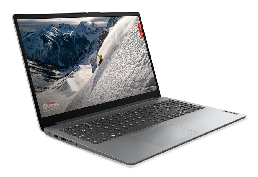 Lenovo IdeaPad 1 AMD Ryzen™ 7 5700U Laptop 39,6 cm (15.6"") Full HD 16 GB DDR4-SDRAM 512 GB SSD Wi-Fi 6 (802.11ax) Windows 11 Home Grijs