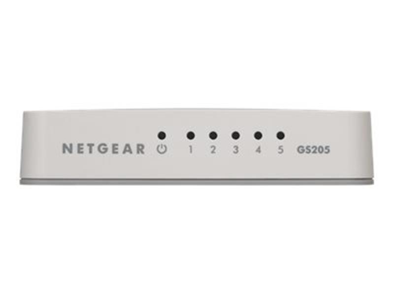 Netgear GS205 Unmanaged Gigabit Ethernet (10/100/1000) Wit