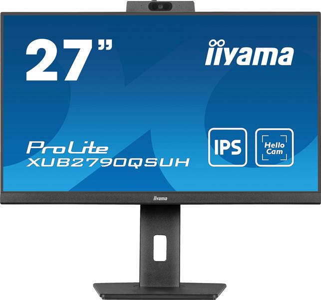 iiyama ProLite XUB2790QSUH-B1 computer monitor 68,6 cm (27"") 2560 x 1440 Pixels 4K Ultra HD LED Zwart