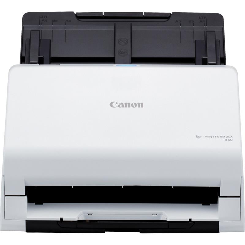 Canon imageFORMULA R30 Scanner met ADF + invoer voor losse vellen 600 x 600 DPI A4 Wit