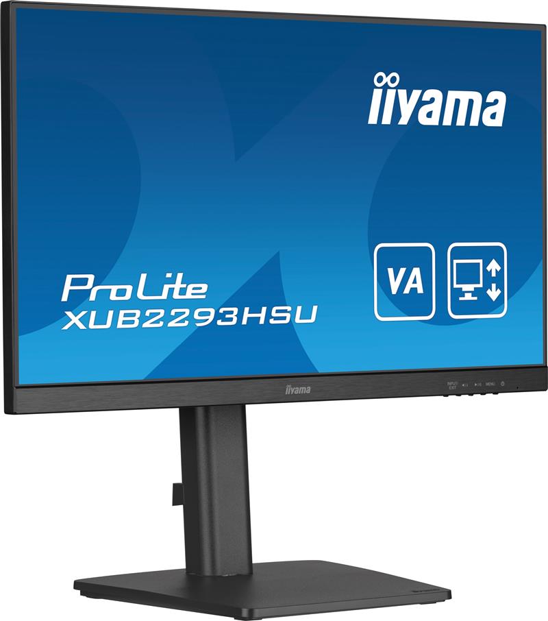 iiyama ProLite XUB2293HSU-B7 computer monitor 54,6 cm (21.5"") 1920 x 1080 Pixels Full HD LED Zwart