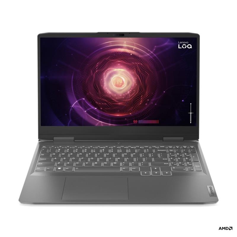 Lenovo LOQ Laptop 39,6 cm (15.6"") Full HD AMD Ryzen™ 7 7840HS 16 GB DDR5-SDRAM 512 GB SSD NVIDIA GeForce RTX 4060 Wi-Fi 6 (802.11ax) Windows 11 Home 