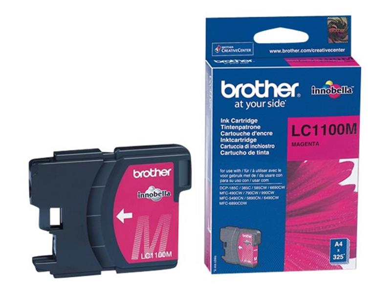 Brother LC-1100M inktcartridge Origineel magenta 1 stuk(s)