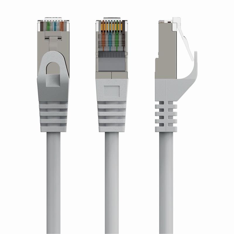 S FTP Cat6A patchkabel LSZH 0 25 m grijs