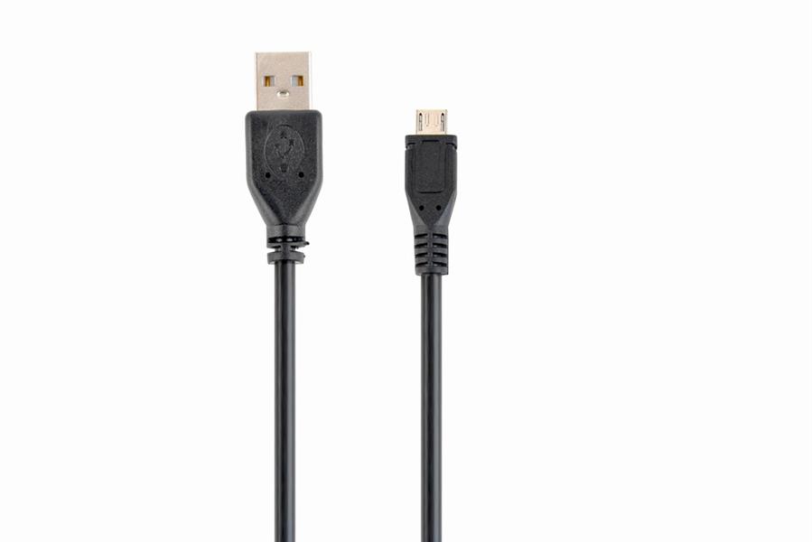 USB-kabel A MicroB 0 1 meter