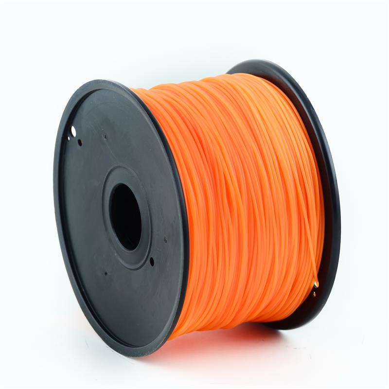 Gembird PLA plastic filament for 3D printers 3 mm diameter orange