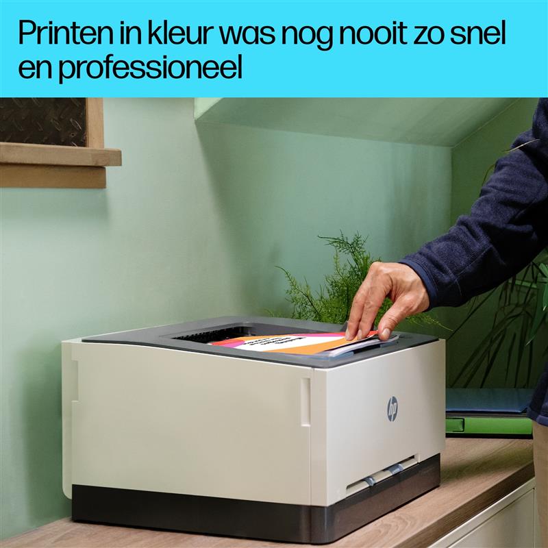 HP Color LaserJet Pro 3202dw, Kleur, Printer voor Kleine en middelgrote ondernemingen, Print, Draadloos; printen vanaf telefoon of tablet; dubbelzijdi