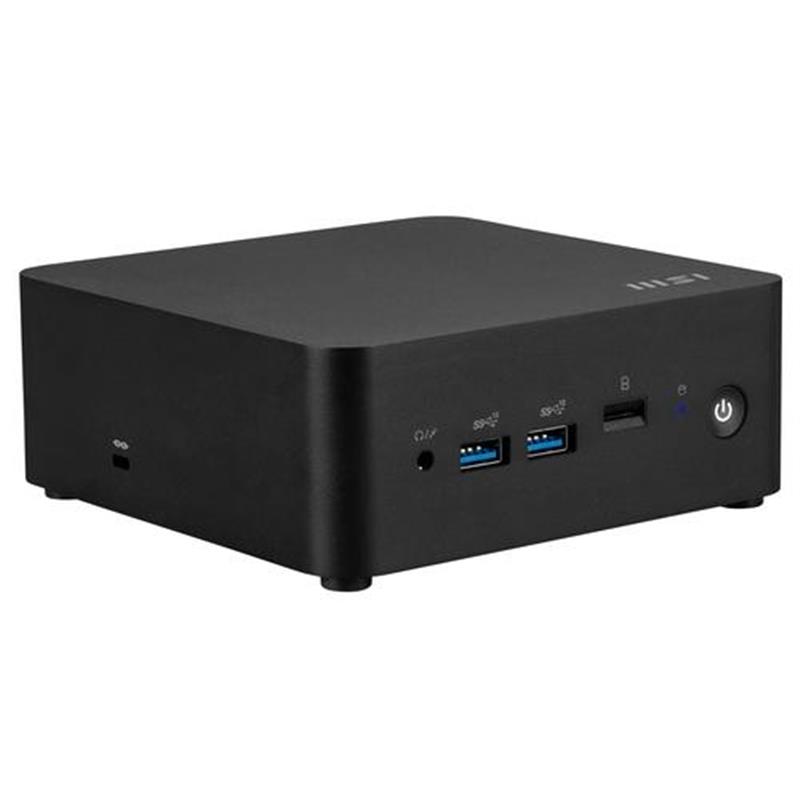 MSI Cubi NUC 13MQG-066BEU 0.84L sized PC Zwart i5-1345U Intel SoC