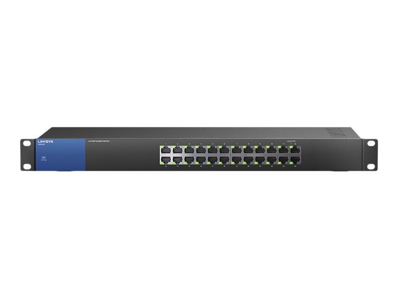 Linksys 24-poorts Gigabit - switch (LGS124)