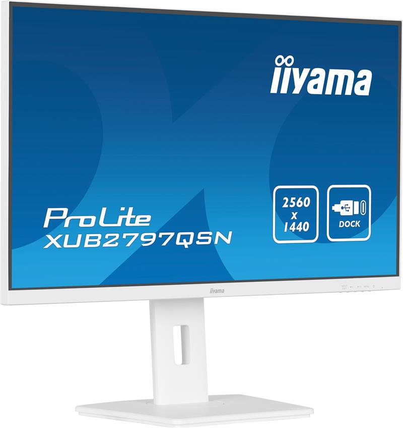 iiyama ProLite XUB2797QSN-W1 computer monitor 68,6 cm (27"") 1920 x 1080 Pixels Full HD LED Wit