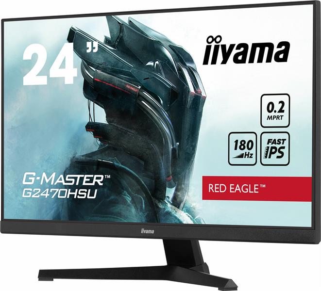 iiyama G-MASTER G2470HSU-B6 computer monitor 60,5 cm (23.8"") 1920 x 1080 Pixels Full HD Zwart