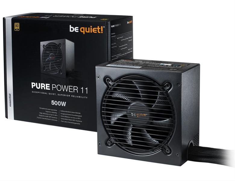 be quiet! Pure Power 11 500W power supply unit ATX Zwart