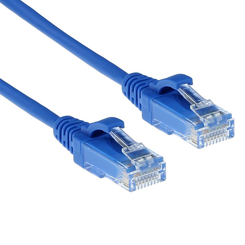 ACT DC9602 netwerkkabel Blauw 2 m Cat6 U/UTP (UTP)